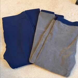 Women’s Navy Fleece Lined Leggings